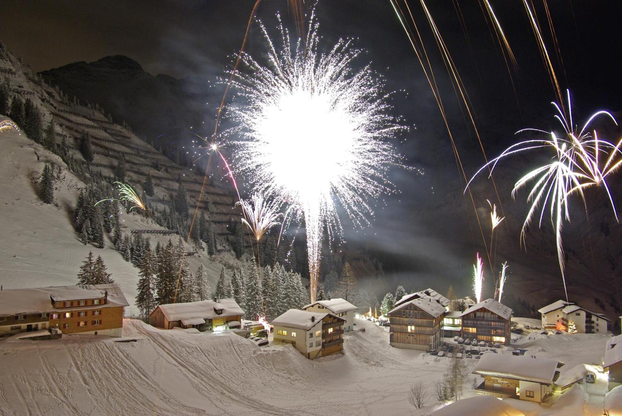 Appartamento Haus Rothorn Schröcken Esterno foto